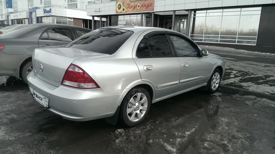 задний стеклоподъемник — Nissan Almera Classic (B10), 1,6 л, 2007 года ...
