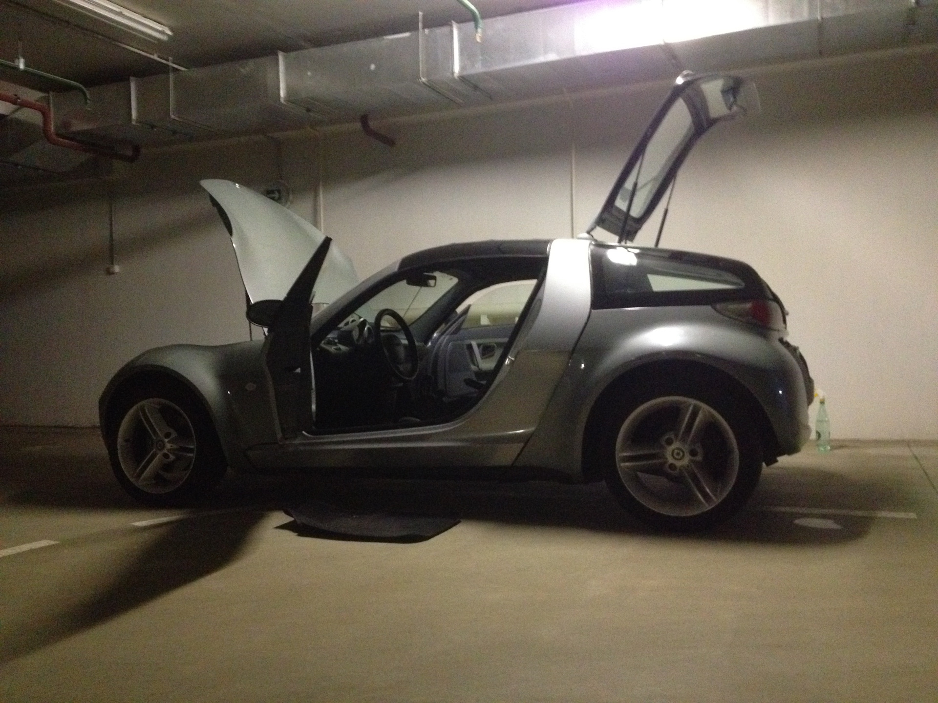 Как закрыть Родстер без аккумулятора? — Smart Roadster, 0,7 л, 2003 года |  электроника | DRIVE2