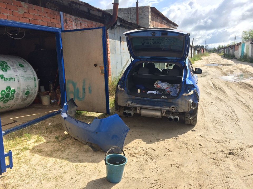 Стоп-сигнал F1 — Subaru Impreza WRX STI (GV/GR), 2,5 л., 2008 года ...