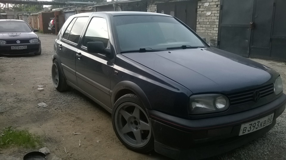 Azev A R16 — Volkswagen Golf Mk3, 1,8 л, 1992 года | колёсные диски ...