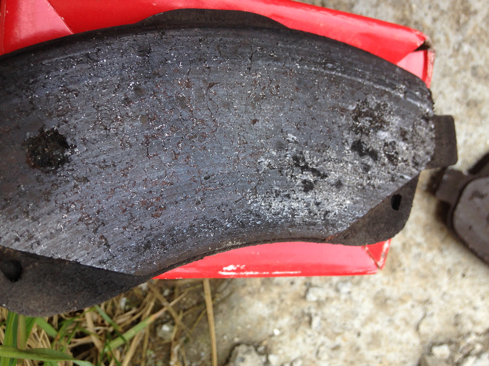 Колодки вкруг Otto Zimmermann взамен Textar (Textar- 18600км