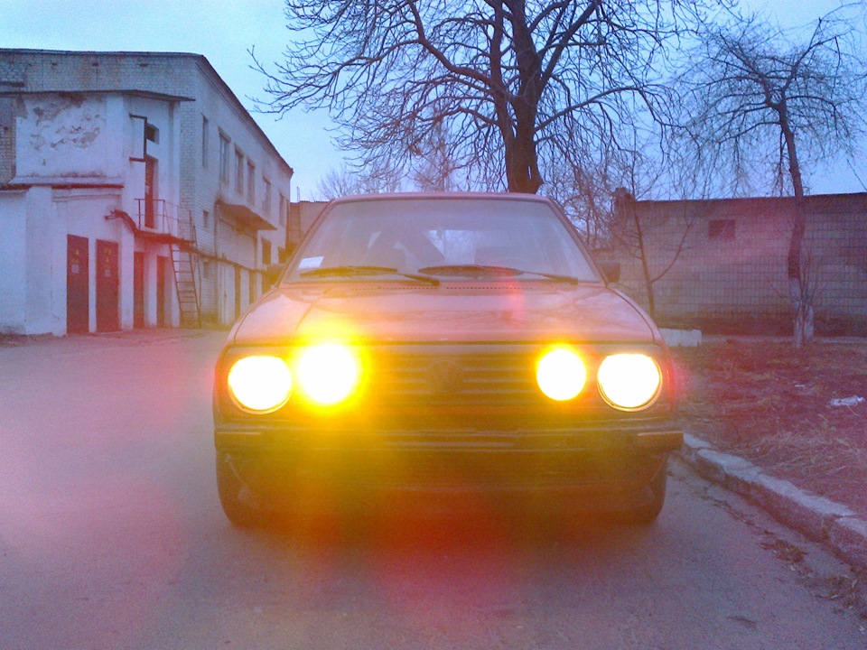 Продам морду на гольф 2 — Volkswagen Golf Mk2, 1,9 л, 1984 года ...