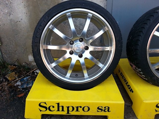 スポーツテクニック　ブロンズ　19インチ　8.5j スポーツテクニックブロンズ19インチ8.5j