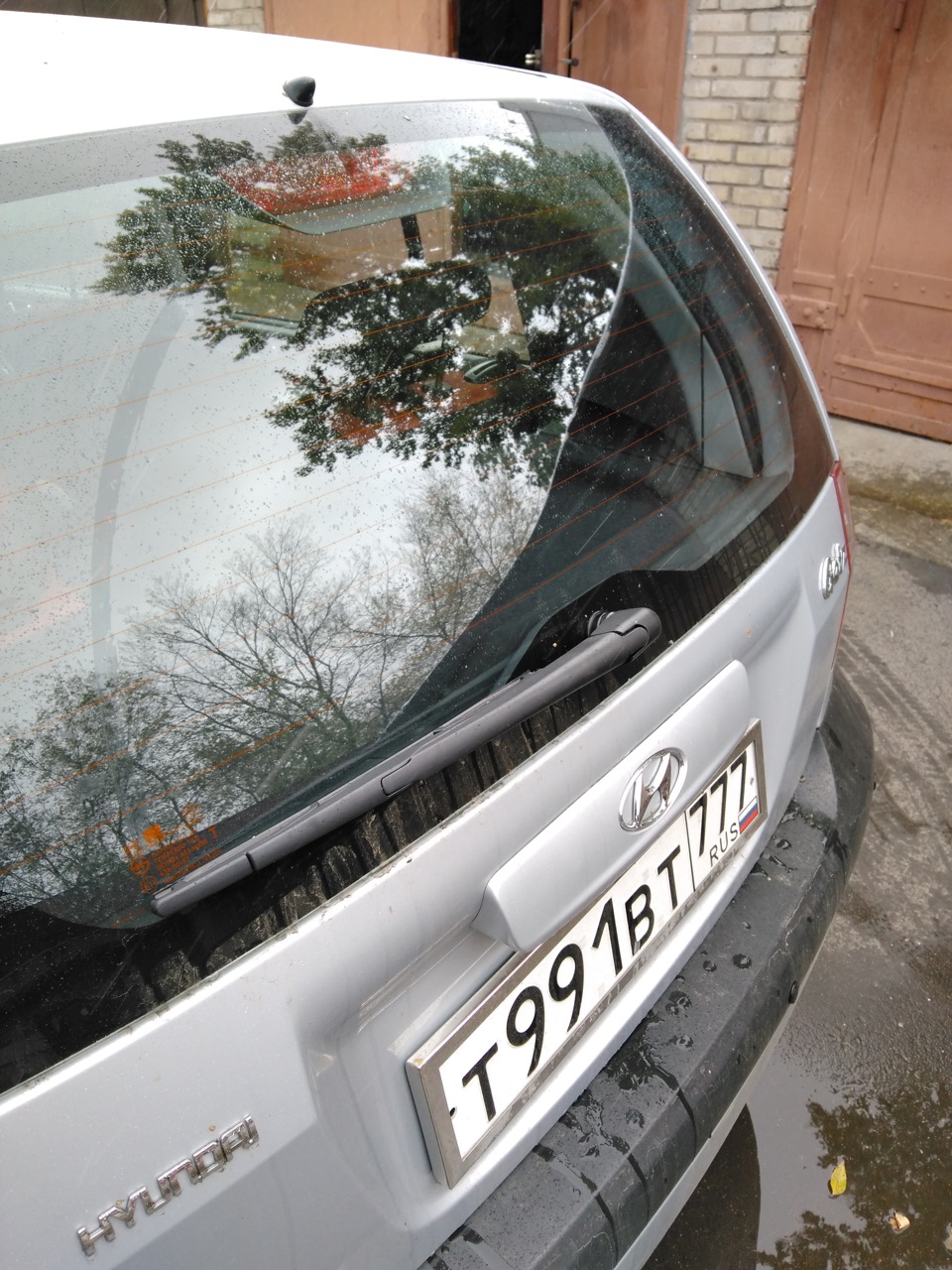 Установка дворника от Kia Picanta — Hyundai Getz, 1,4 л, 2008 года ...