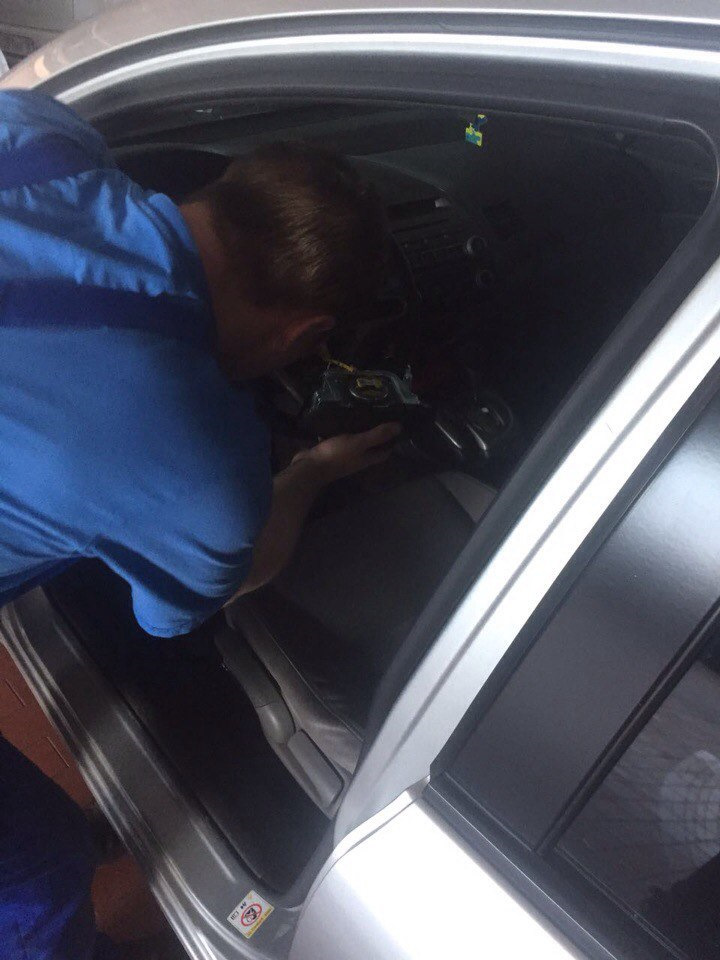 №17 Дождался!Отзывная компания Honda.Замена пиропатрона подушки ...