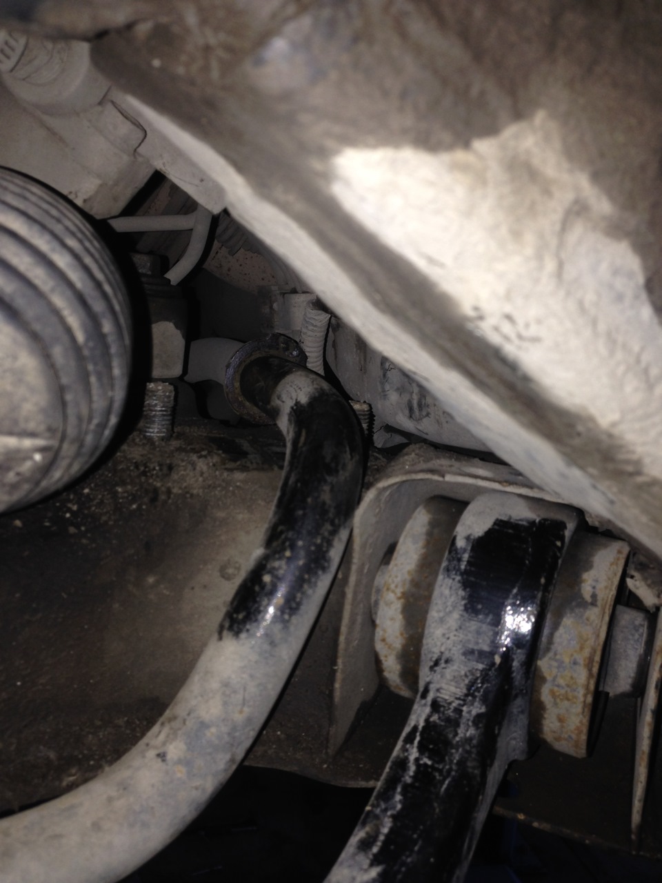 Замена втулок передней тяги(стабилизатора) поперечной устойчивости ...