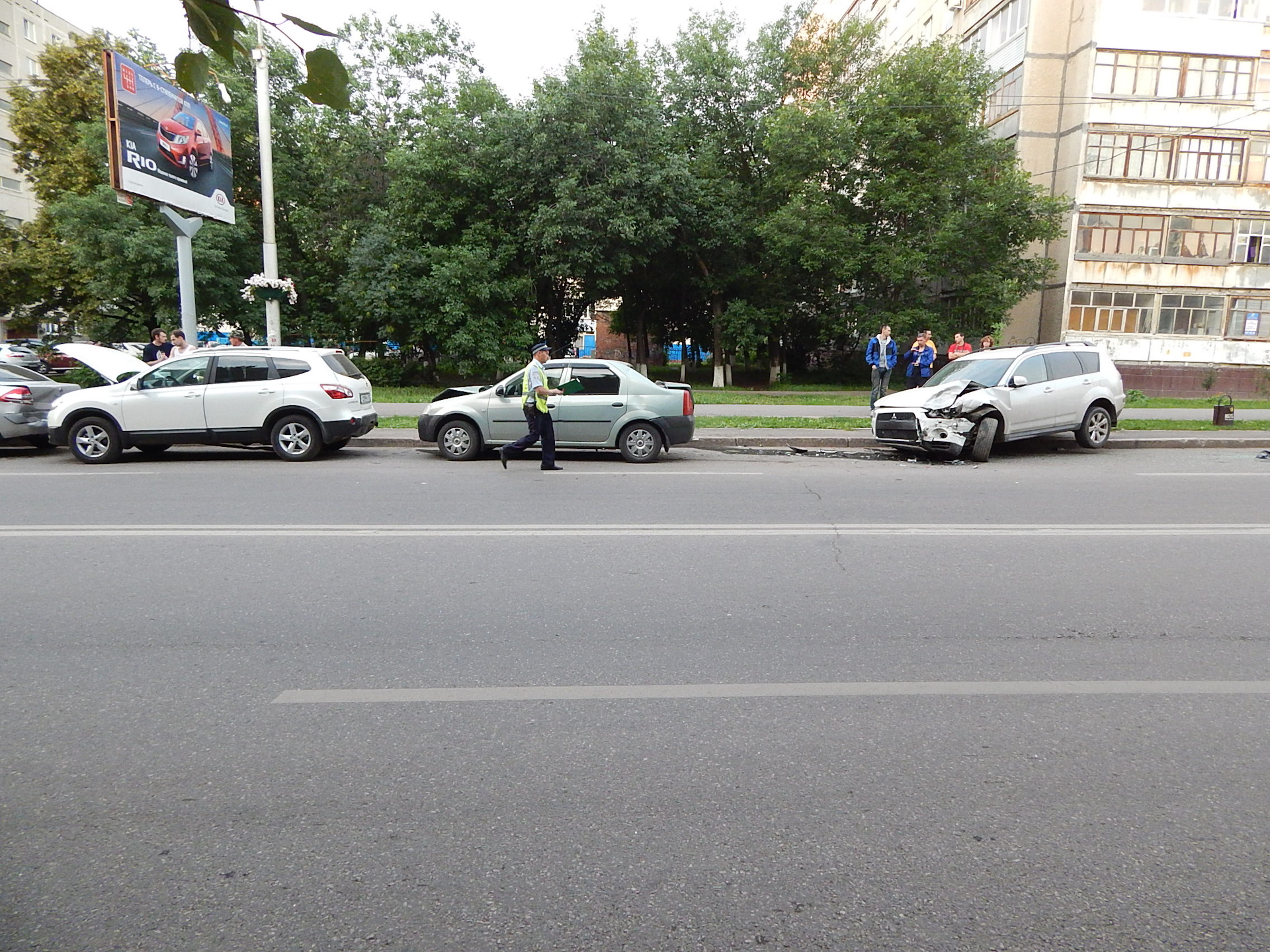 ДТП, 2014-07-05 — Nissan Qashqai+2, 1,6 л, 2013 года | ДТП | DRIVE2