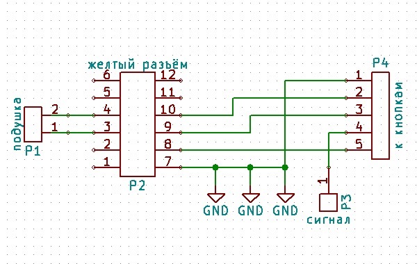 Схема кабеля подушки для Golf 6 — Skoda Octavia A7 Mk3