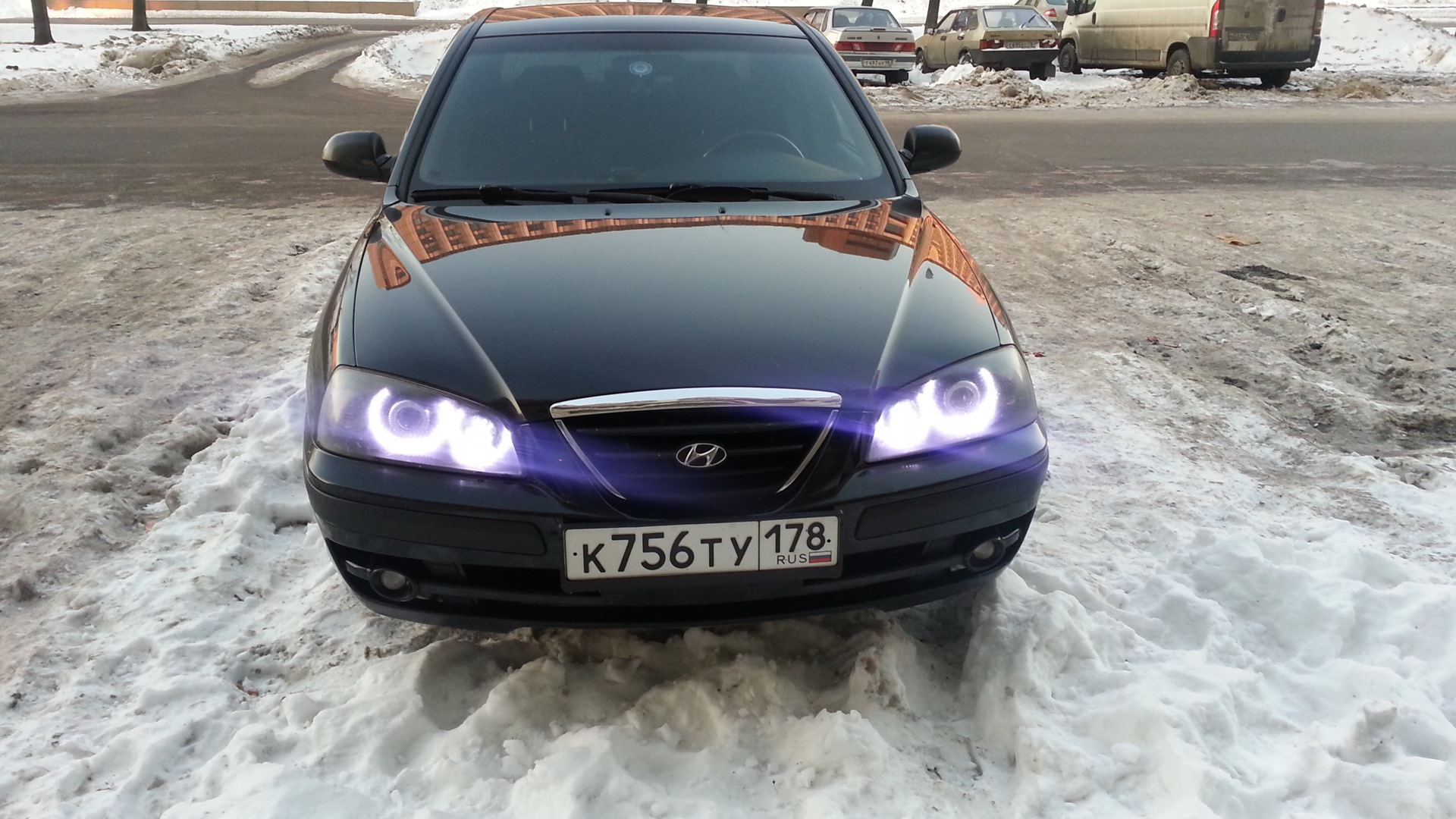 Hyundai Elantra (3G) 1.8 бензиновый 2005 | Black ghost на DRIVE2