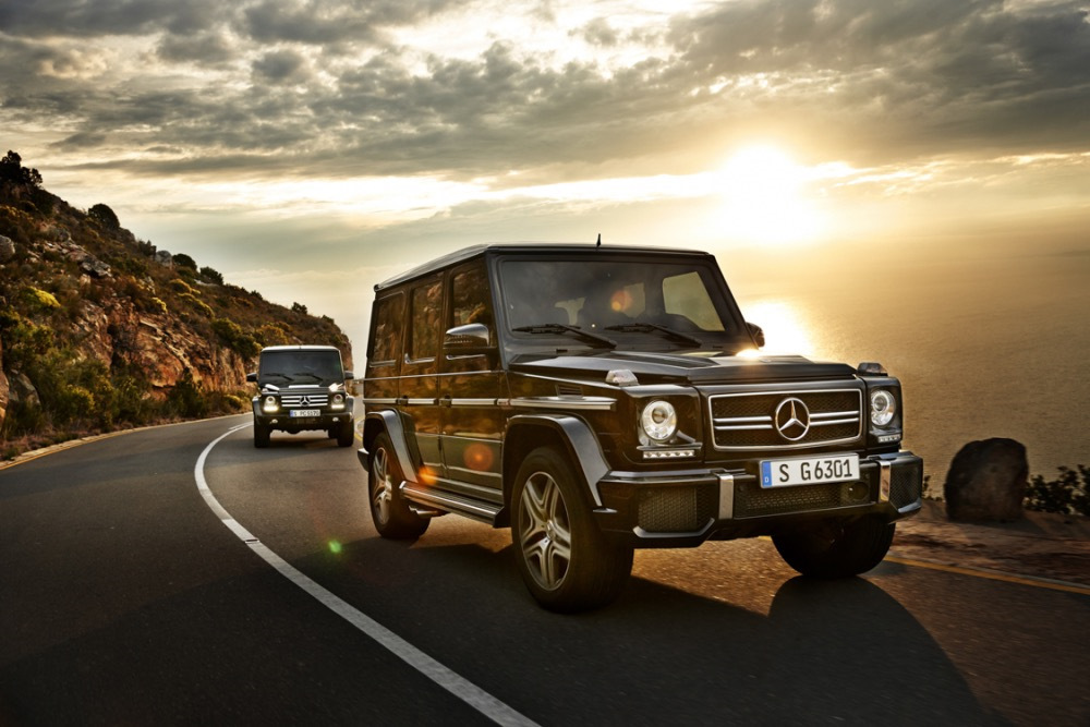 Mercedes Benz g class 4k белая