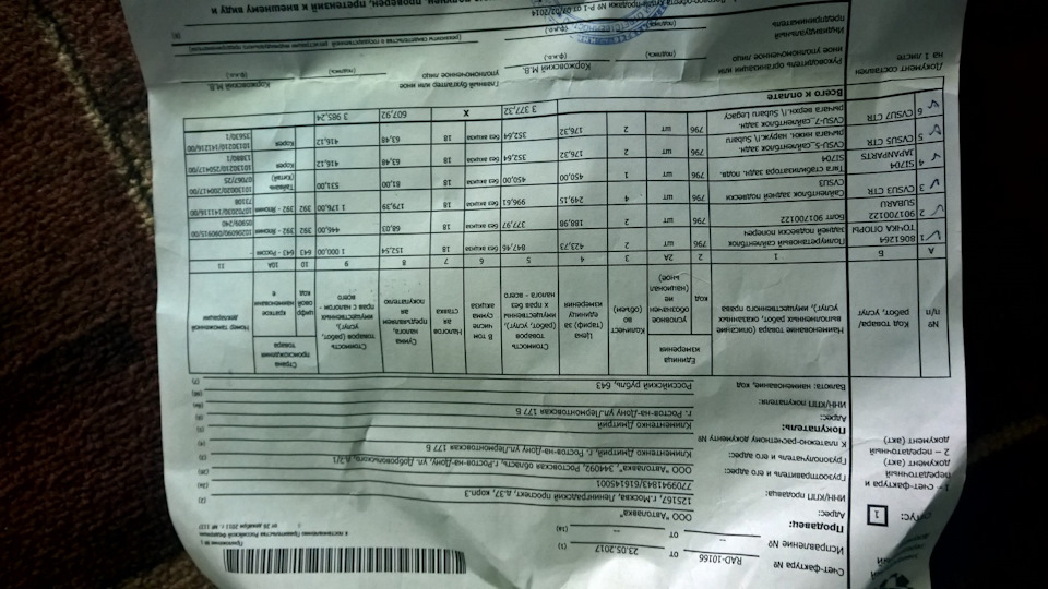 Фото в бортжурнале Subaru Legacy (BL/BP). Запчасти на фото: 901700122, CVSU3, CVSU5, 344092