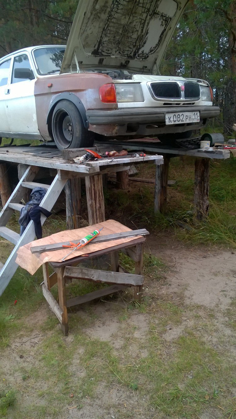 дтп = доработки — ГАЗ 3110, 2,3 л., 1997 года | кузовной ремонт | DRIVE2