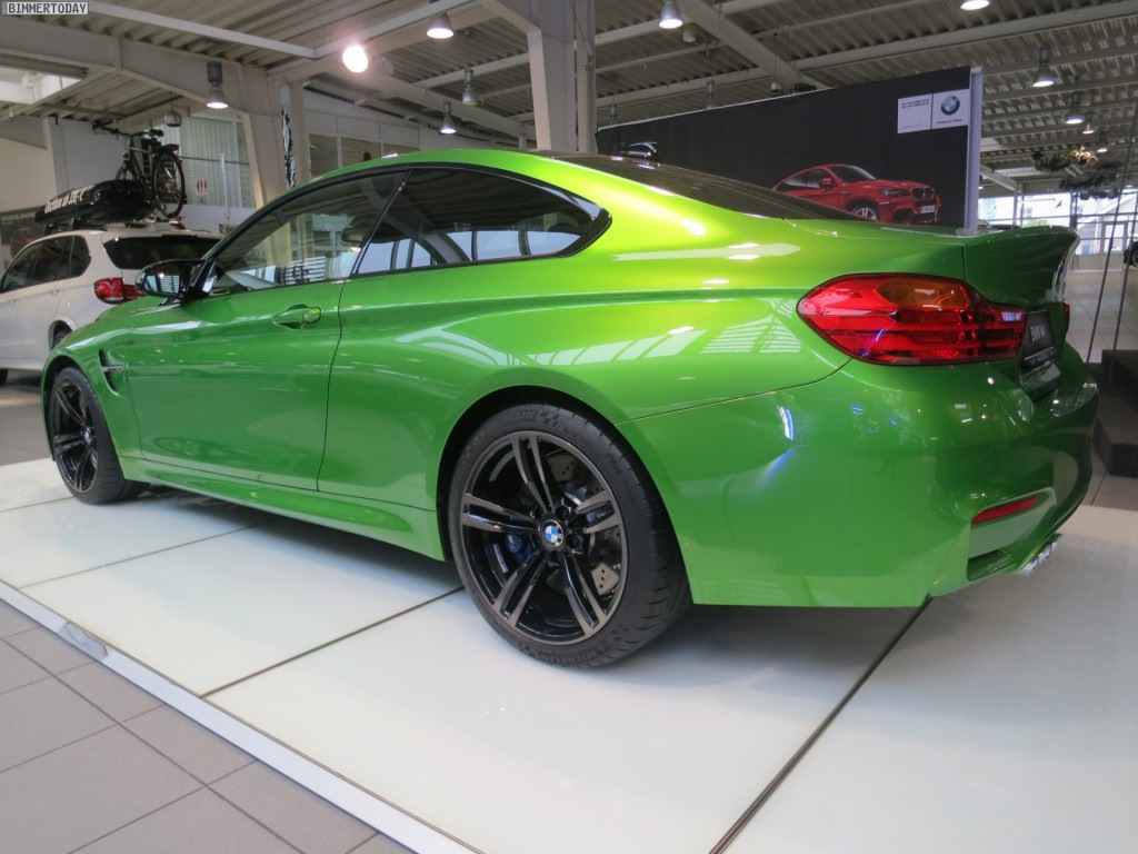 BMW m4 Green