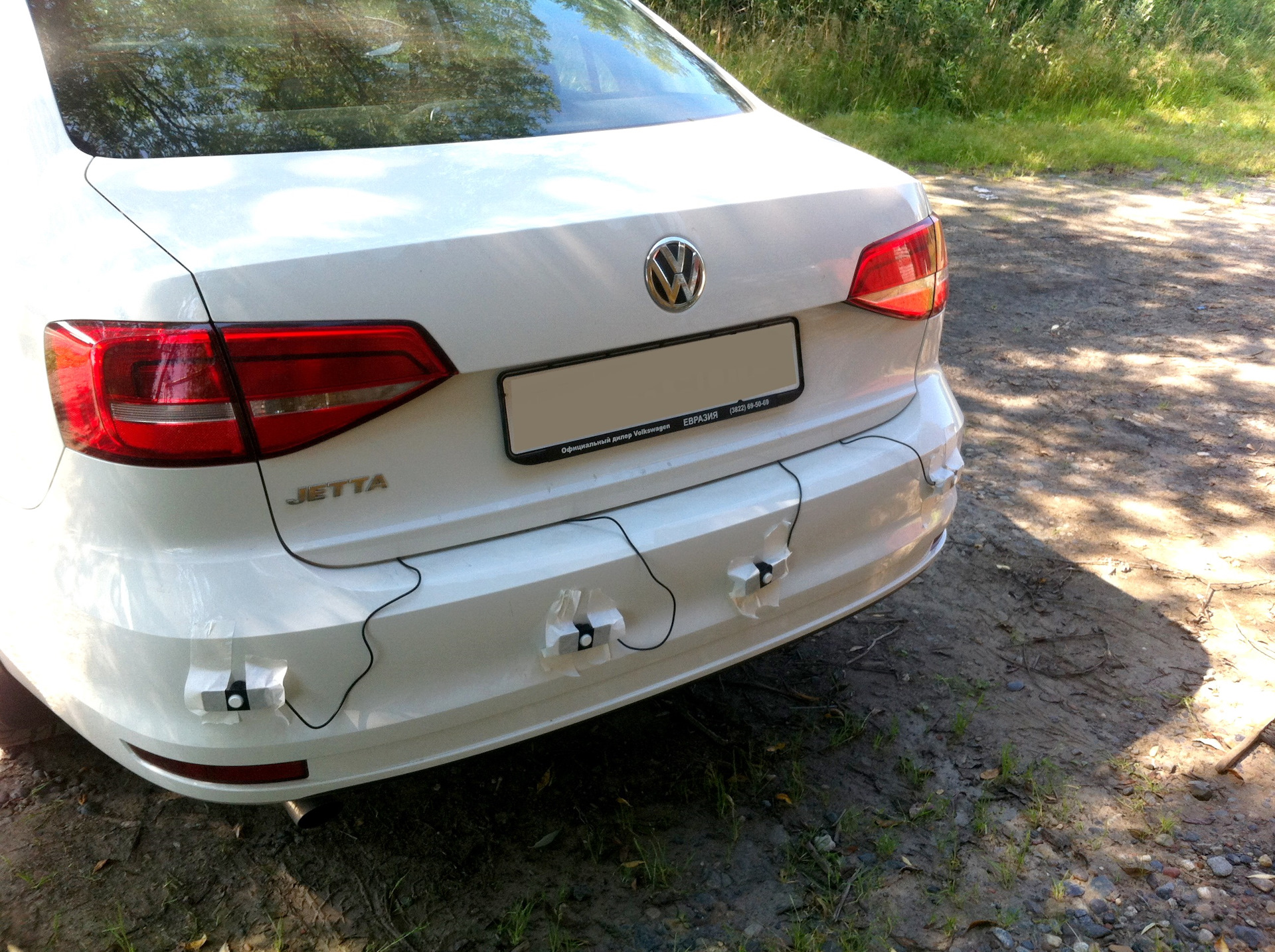 Volkswagen polo установить парктроник стоимость