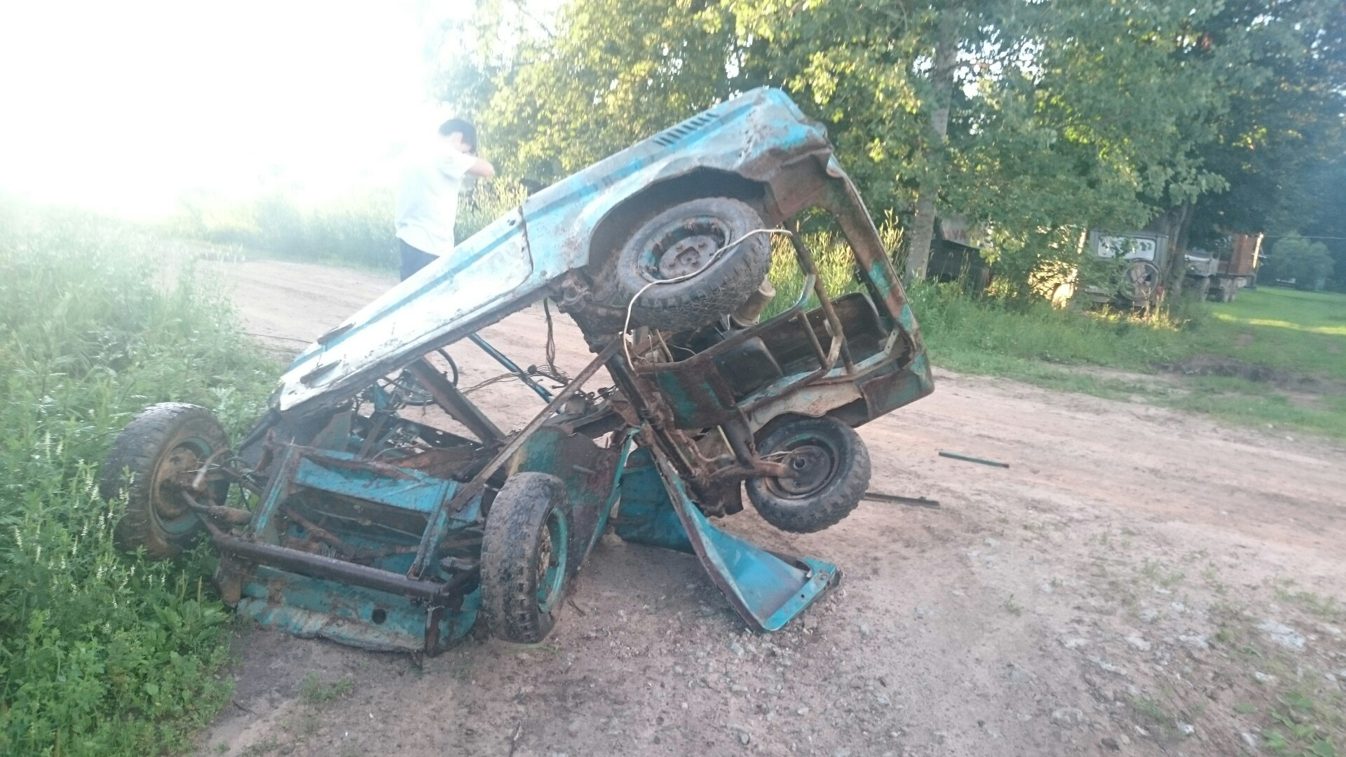 Подряда ока. СМЗ 3д инвалидка багги. Ока инвалидка. Самодельная багги из инвалидки.