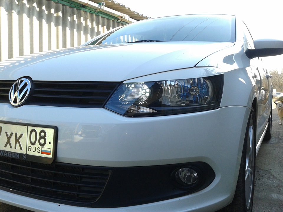 габориты — Volkswagen Polo Sedan, 1,6 л, 2012 года | аксессуары | DRIVE2