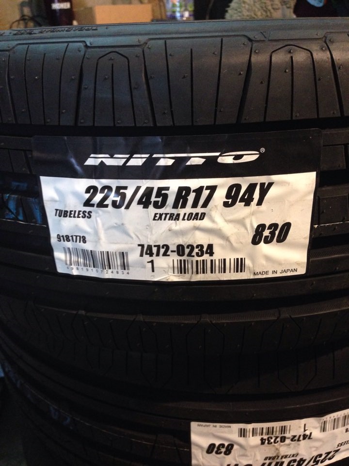 Nitto Nt 830 — Mercedes-Benz C-Class (W203), 1,8 л, 2003 года | шины ...