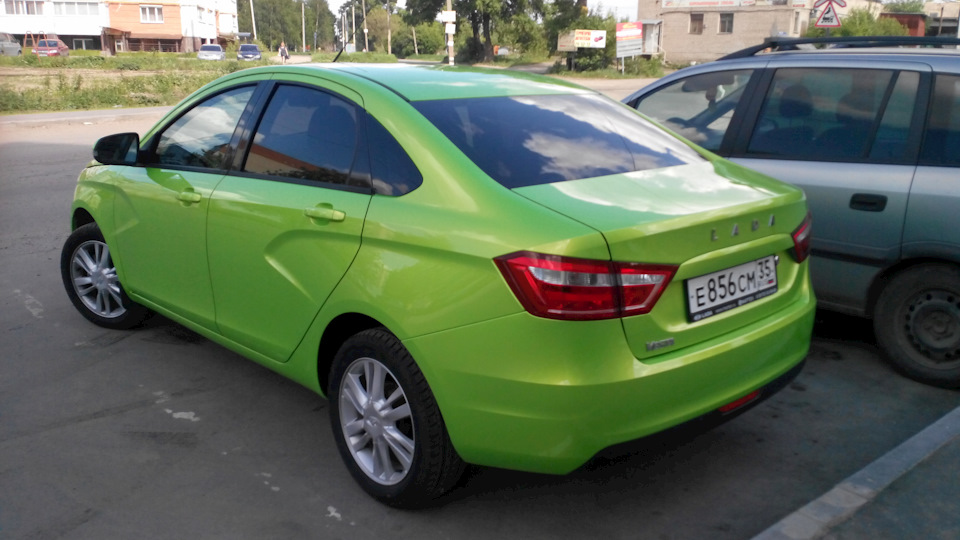 ТО-0 и тонировка — Lada Vesta (1G), 1,6 л, 2016 года | визит на сервис ...