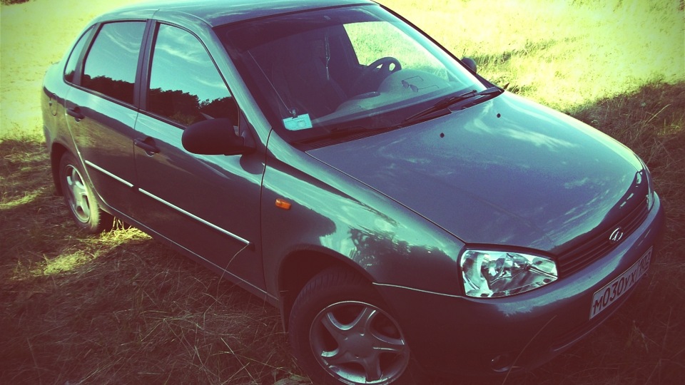 ГРМ на 16v(ролики, помпа, ремень) с кондеем — Lada Калина седан, 1,4 л ...