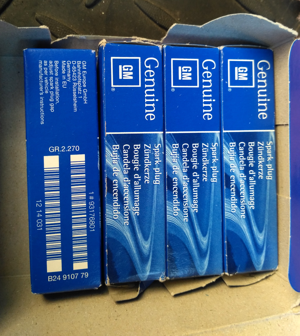 1214031 СВЕЧА ЗАЖИГАНИЯ Z16, Z18/SPARKPLUG Opel | Запчасти на DRIVE2