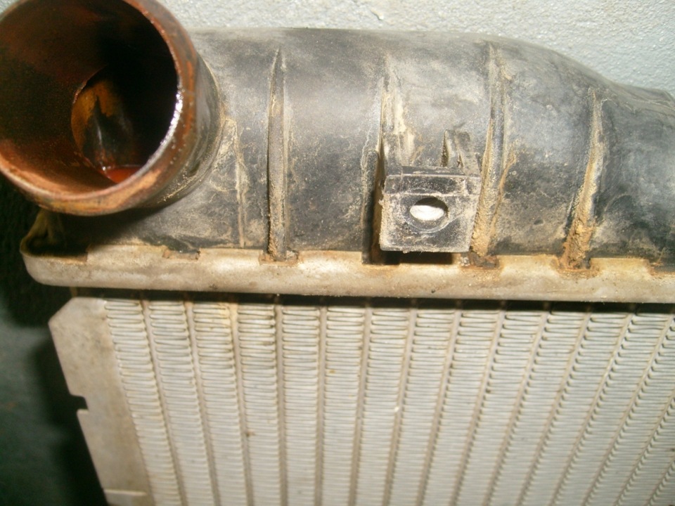 Замена радиатора охлаждения Chevrolet Lanos