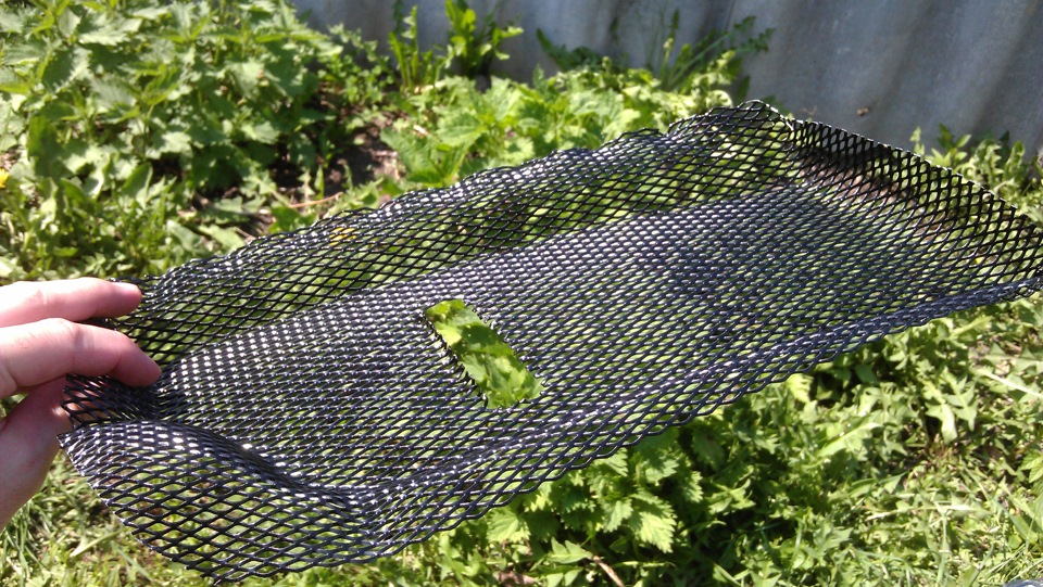 Сетка в решетку радиатора — DRIVE2