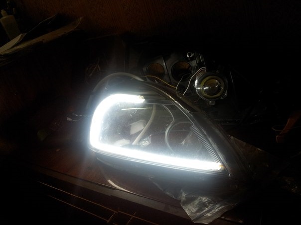 Переделка фар на Би-ксенон :) 1 Часть — Mitsubishi Lancer IX, 2 л, 2004 ...