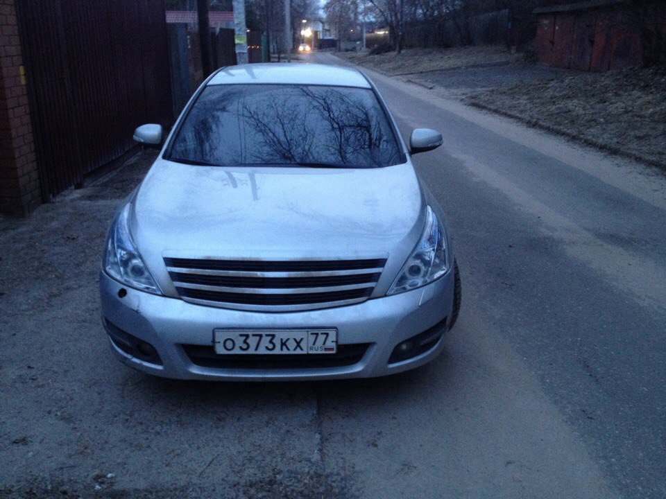 Биксеноновые линзы в фары. — Nissan Teana (J32), 2,5 л, 2010 года ...