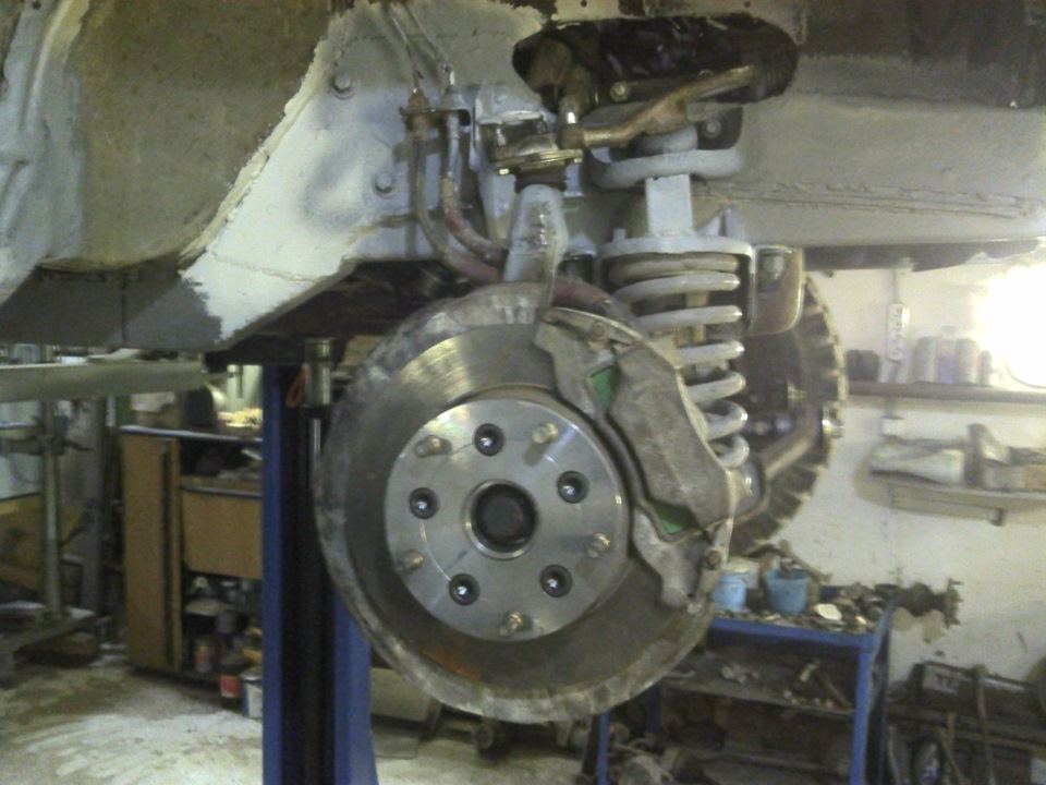 перенос передней балки — Lada 4x4 3D, 1,8 л, 1991 года | своими руками ...