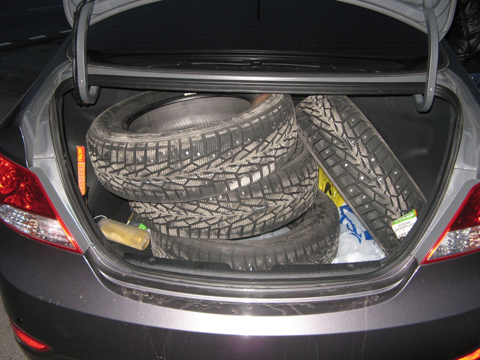 Зимние бутсы) — Hyundai Solaris, 1,6 л, 2011 года | шины | DRIVE2