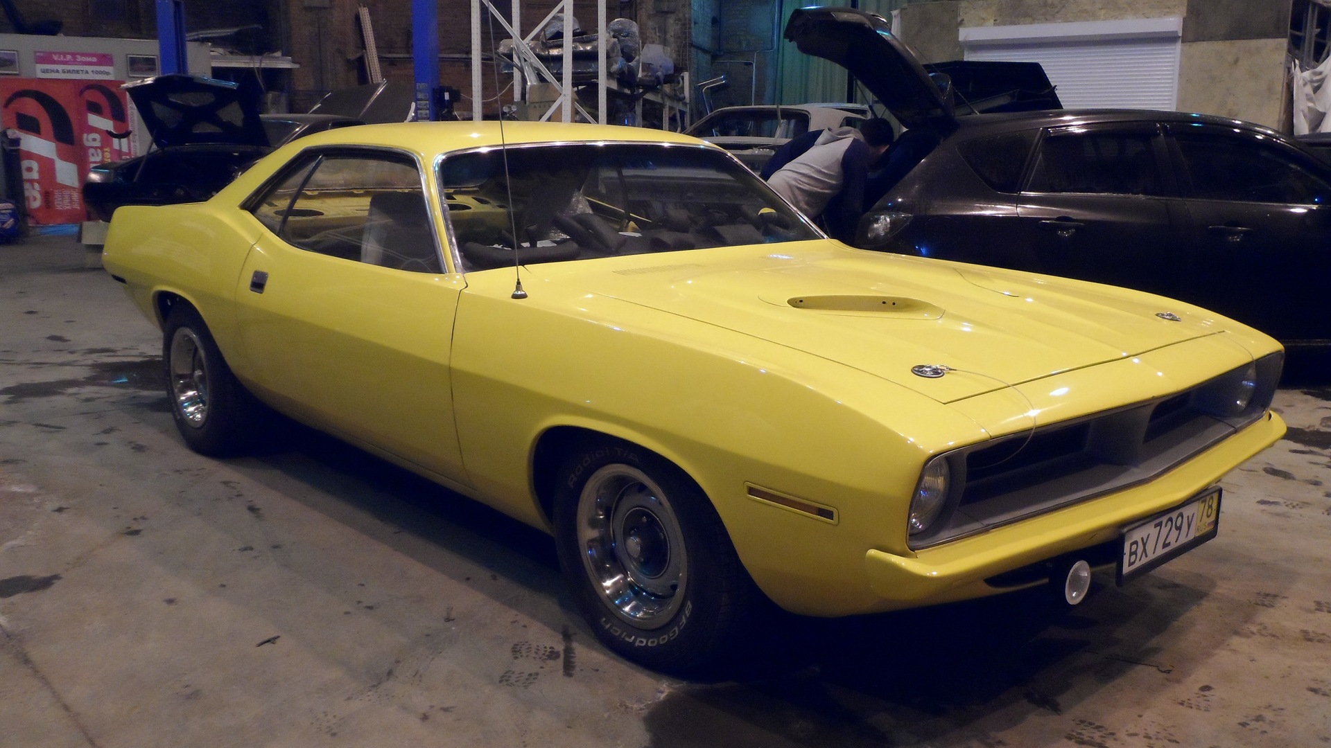 Plymouth Barracuda 5.6 бензиновый 1970 | Bad Ass Cuda на DRIVE2