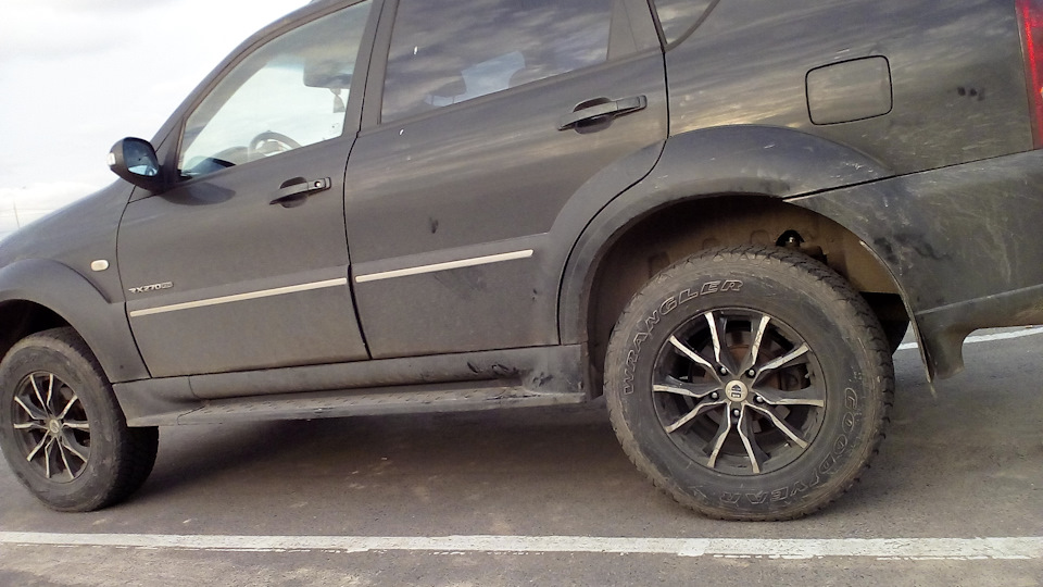 общий вид пузотёрки — SsangYong Rexton (2G)