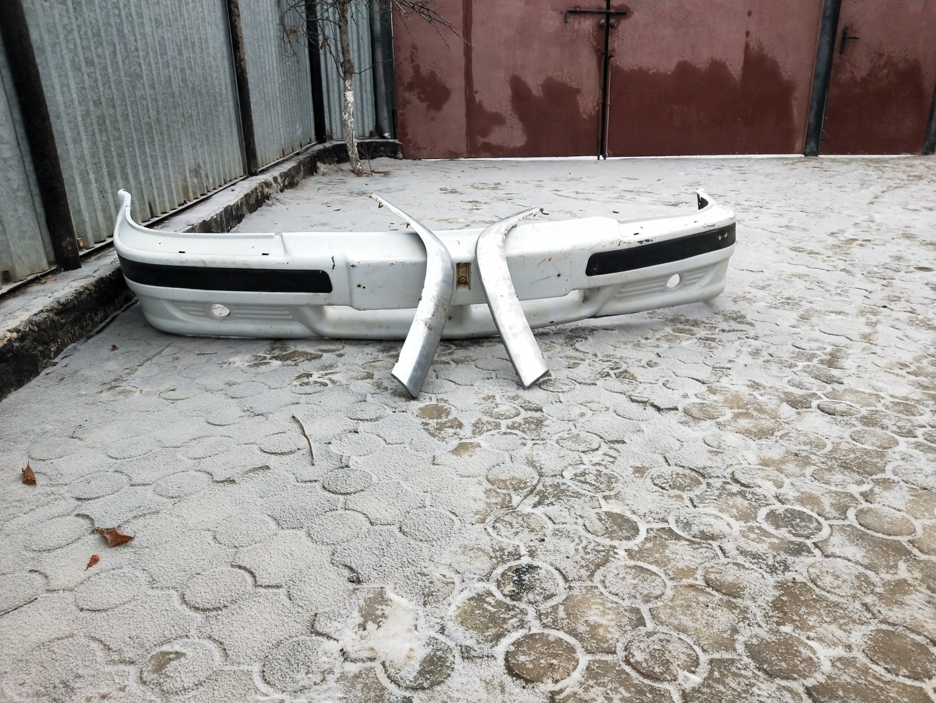 Бампер Газ 31105 — ГАЗ 3110, 2,5 л, 2002 года | аксессуары | DRIVE2