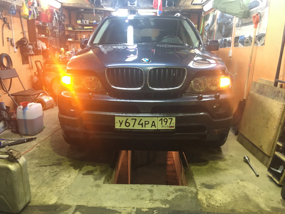 Как поменять задний поворотник bmw x5 e53