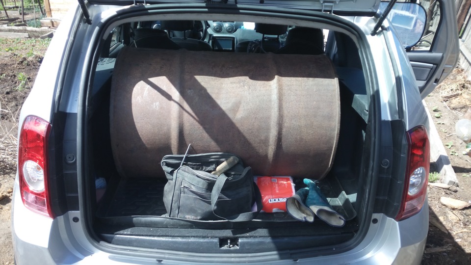 30 мая 2015г. Классный багажник у Дастера! — Renault Duster (1G), 2 л ...