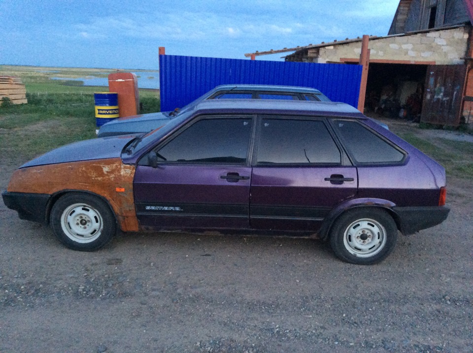 Встреча с 2109 корЧ)) — Lada 21099, 1,5 л, 2000 года | встреча | DRIVE2