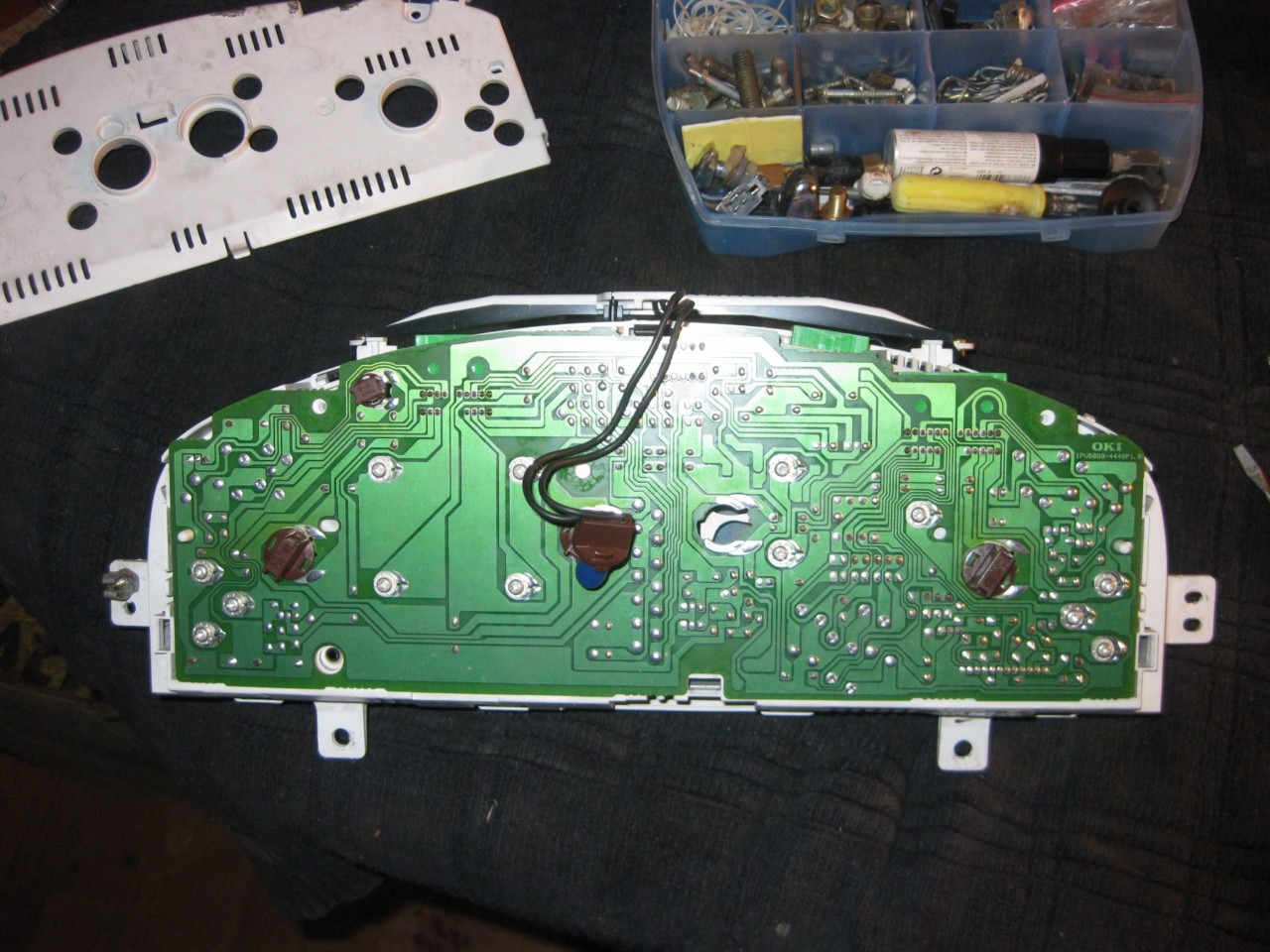 Разборка торпеды и приборки — Honda Accord Coupe (5G), 2,2 л, 1997 года ...