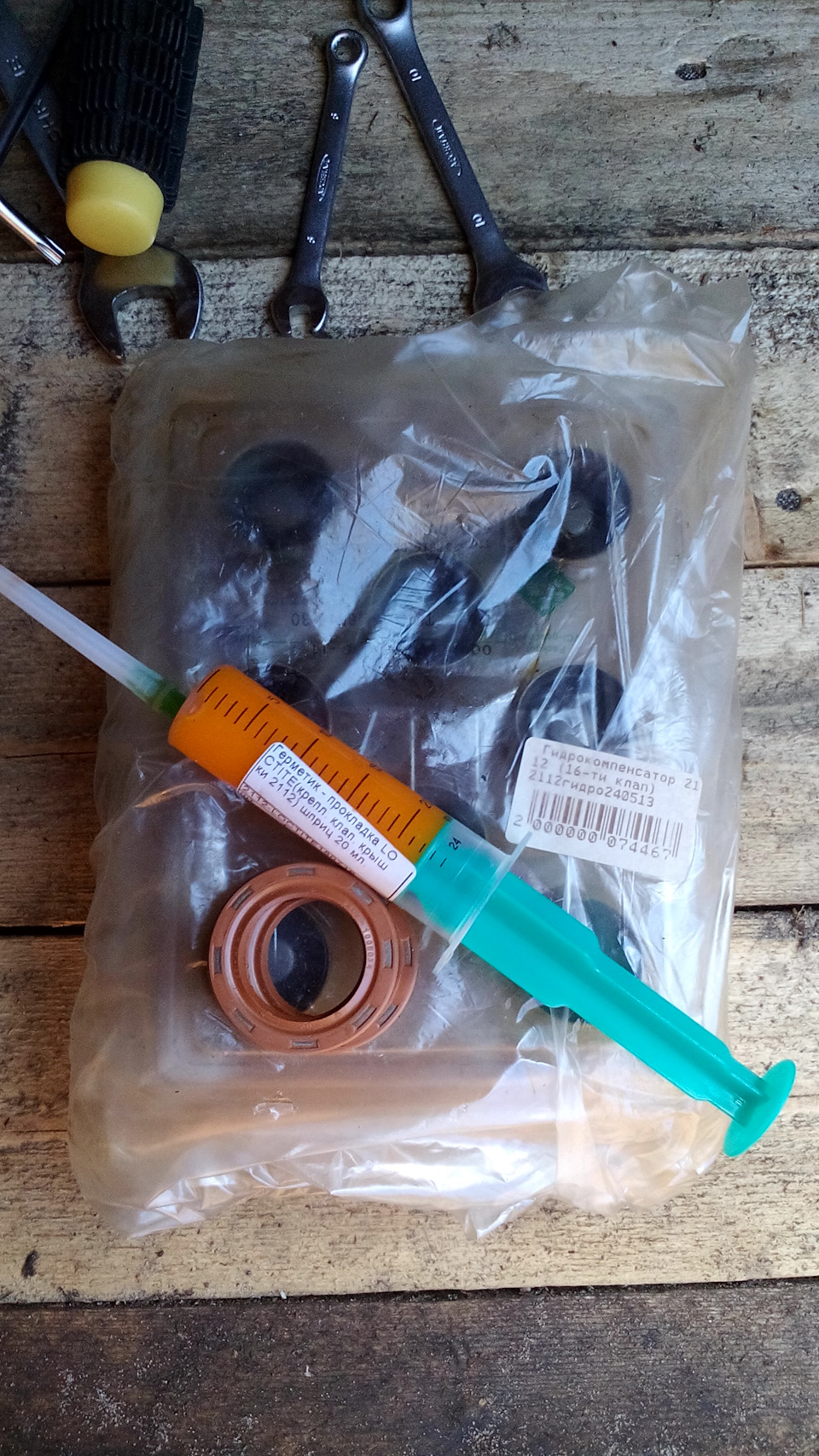 Замена гидрокомпенсаторов ч. 2 — Lada Приора седан, 1,6 л, 2011 года ...