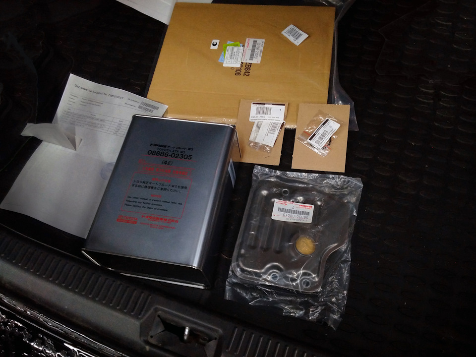 0888602305 Масло ATF WS трансмиссионное TOYOTA LEXUS | Запчасти на DRIVE2