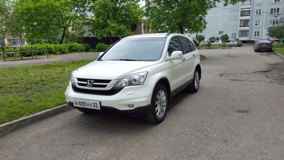 Диагональное вывешивание — Honda CR-V (RE), 2 л, 2010 года | наблюдение ...