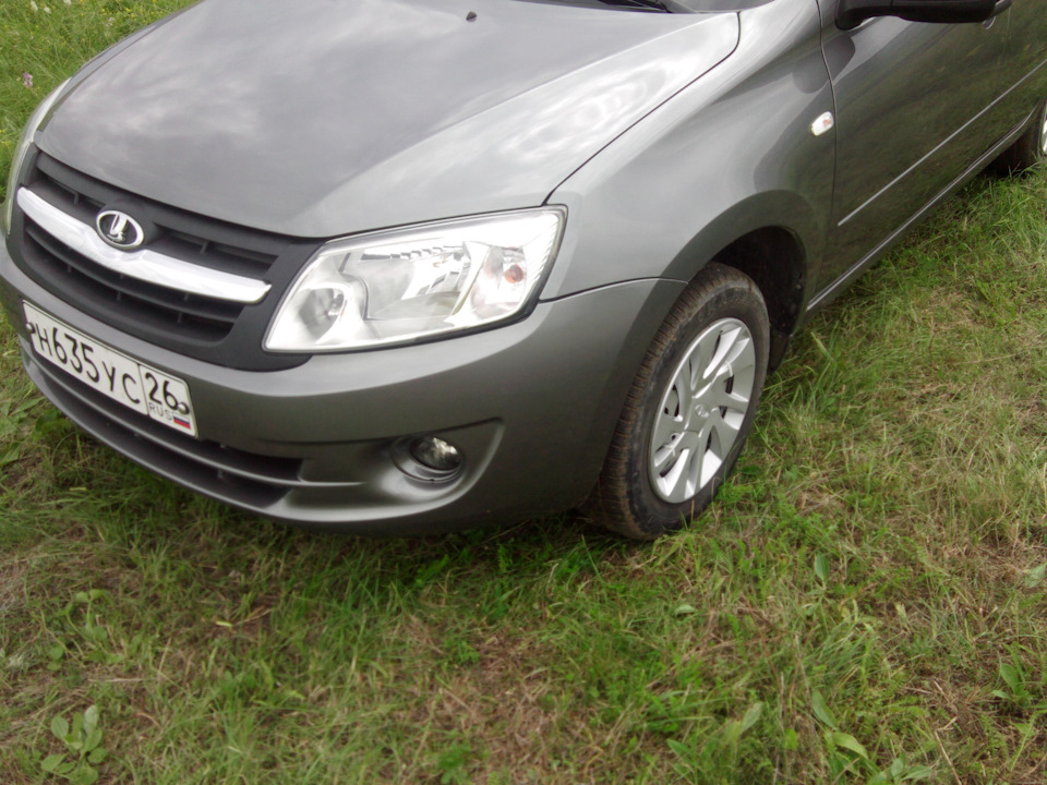 колпачки заводские с пылу с жару — Lada Гранта (1G), 1,6 л, 2012 года ...