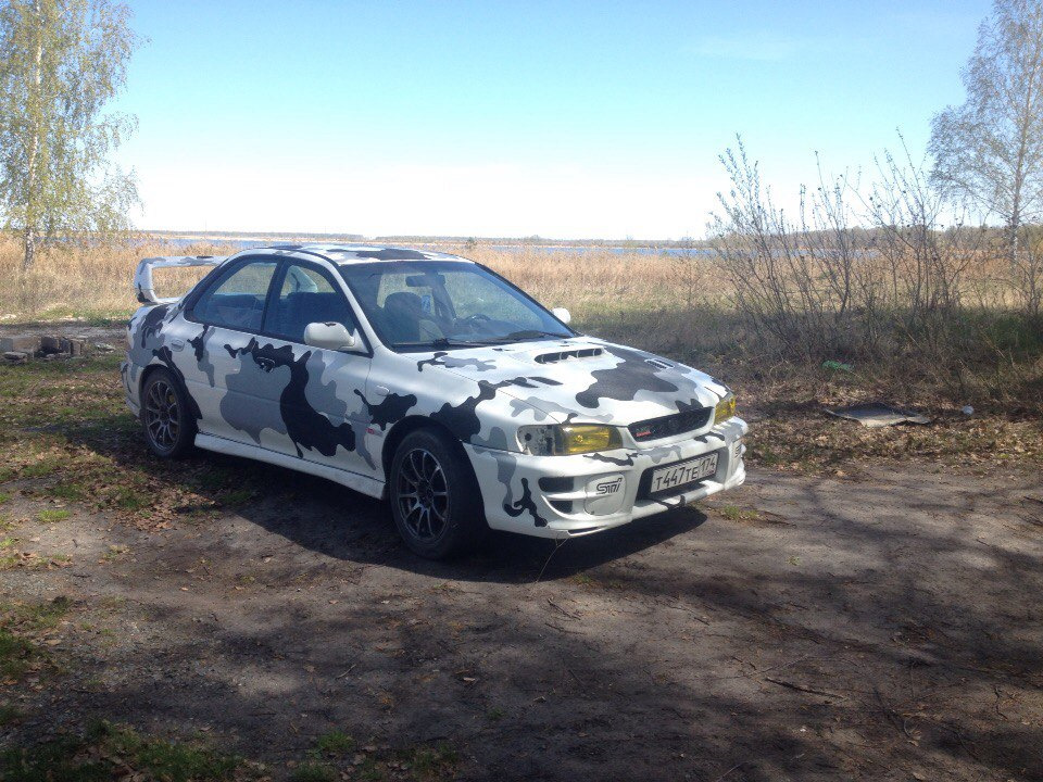 Городской камуфляж Субару Импреза