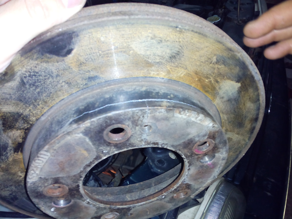 Лопнул тормозной диск…(часть 1) — KIA Sportage (1G), 2 л., 1993 года ...