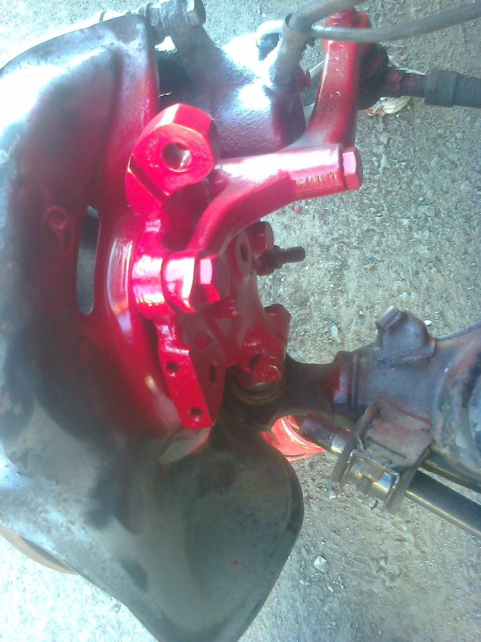 замена передних стоек — Mercedes-Benz E-class (W124), 2,3 л, 1988 года ...