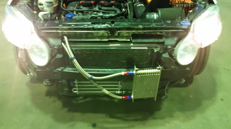 Выносные маслокулеры или теплообменники ? VS, что выбрать ? — Skoda ...