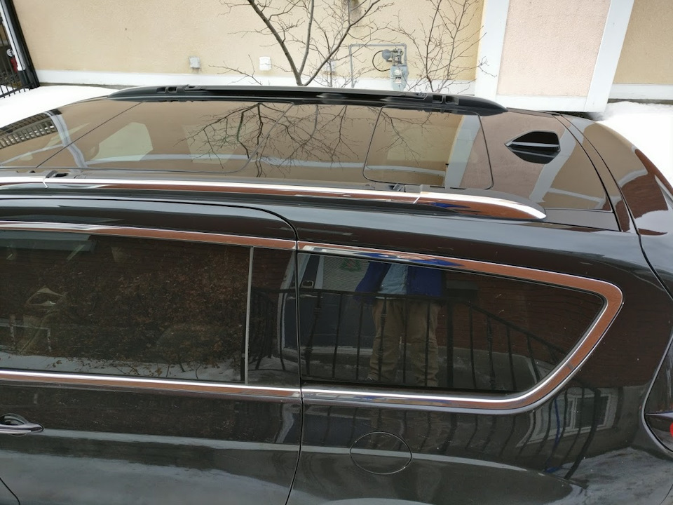 Поперечные дуги на крыше — Chrysler Pacifica (2G), 3,6 л, 2018 года ...