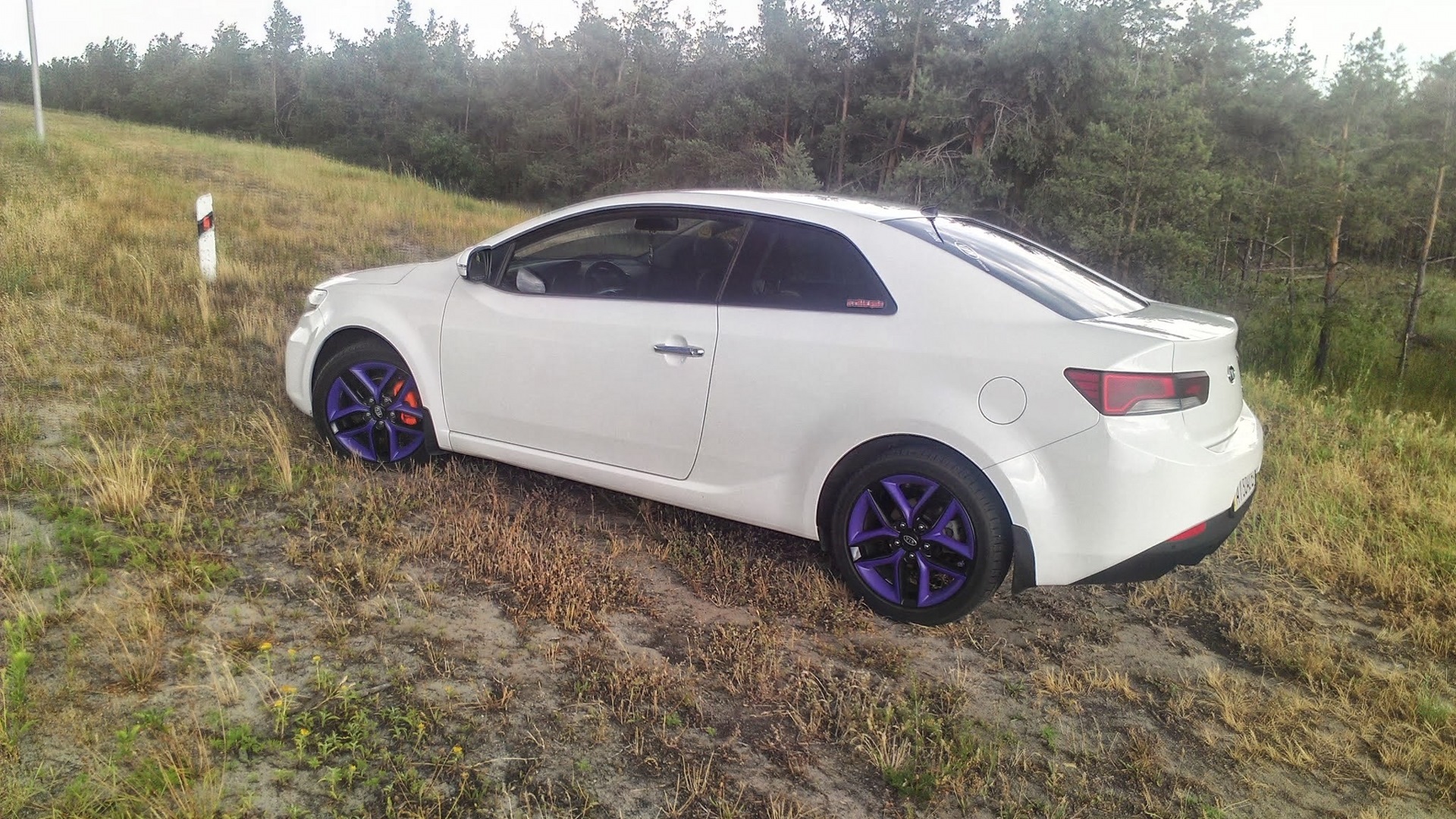 Kia Cerato Koup Tuning White