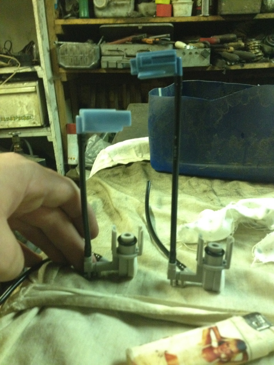 Замена топливного фильтра на lancer x 4wd — Mitsubishi Lancer X, 2 л, 2008 года расходники