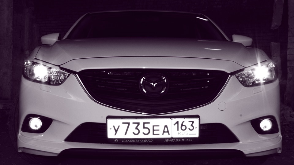 как и обещал видео, как открывается багажник — Mazda 6 (3G) GJ, 2 л ...