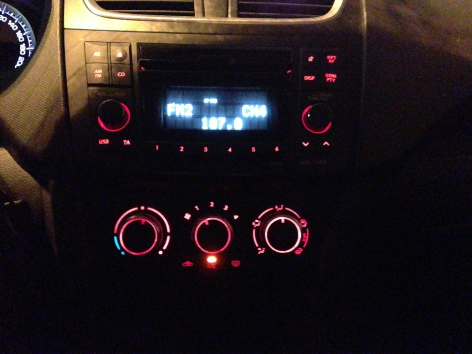 Ручки кондиционера — Suzuki Swift (3G), 1,2 л, 2011 года | стайлинг ...